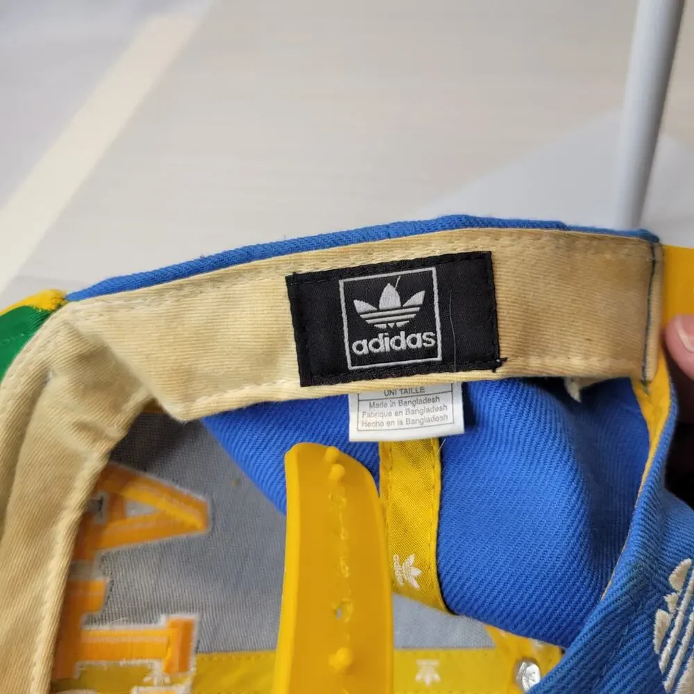 Adidas UCLA Blue Wool Yellow Bill Snap Back Baseball Hat